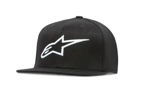 Alpinestars Ageless Flatbill Cap Schwarz/Weiß