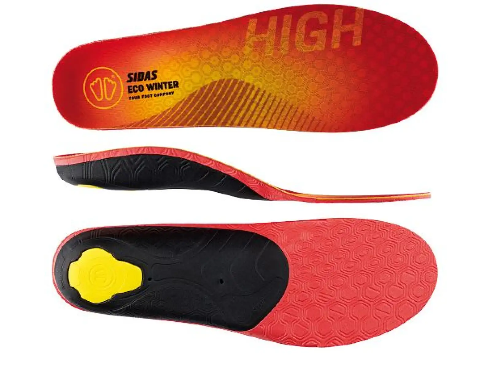 Sidas 3Feet Eco Winter High Einlegesohlen für Schuhe