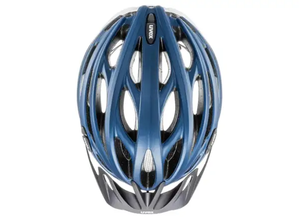 Uvex Oversize Helm blau/weiß matt