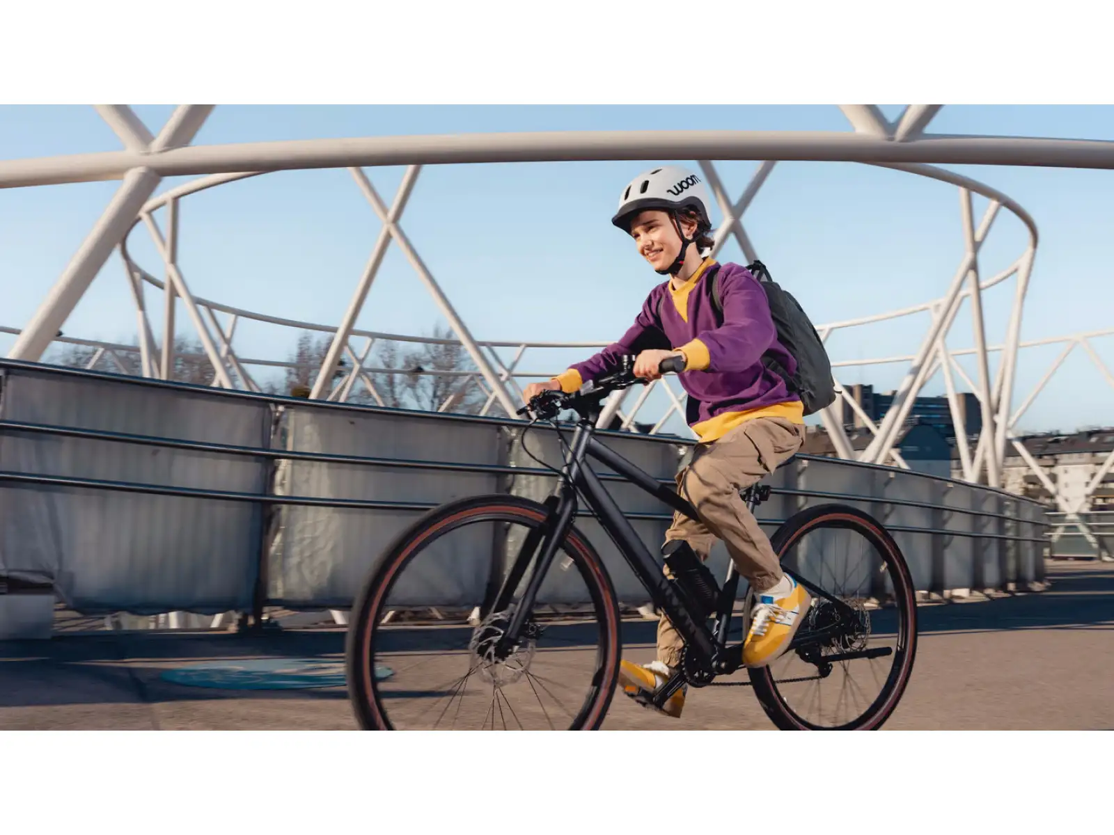 Woom Explore e 5 Kinder E-Bike Graphite Grey