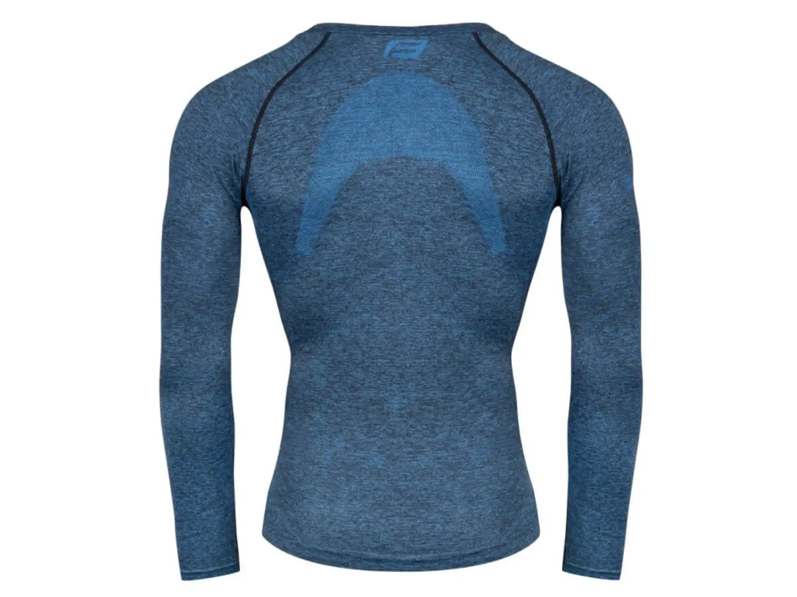 Force Soft Herren Funktionslangarmshirt Blau
