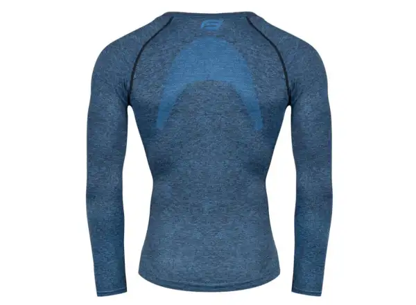 Force Soft Herren Funktionslangarmshirt Blau