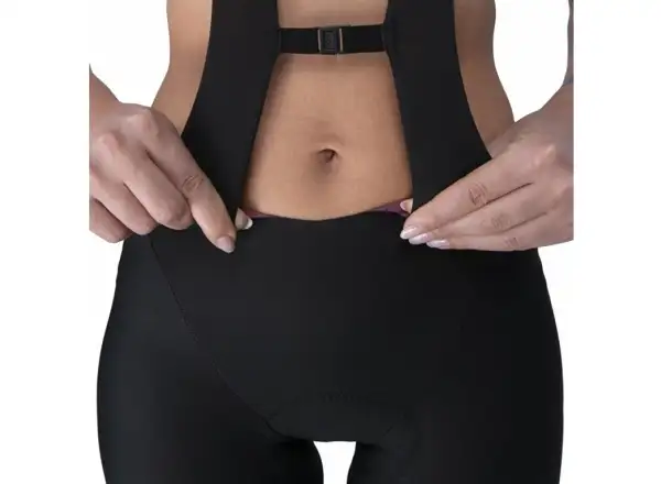 Rock Machine Catherine Pro Damen Fahrradhose mit Polsterung und Latz Schwarz