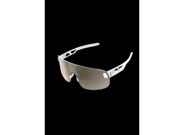 POC Elicit Sonnenbrille Hydrogen White/Clarity Trail/Partly Sunny Silver