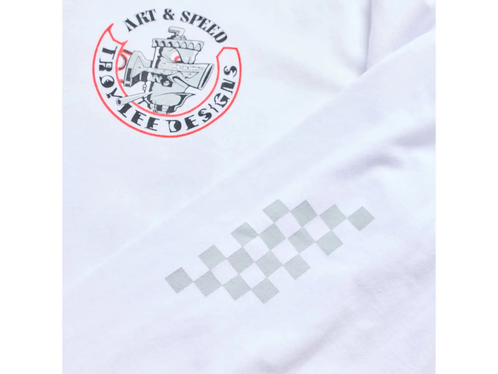 Troy Lee Designs Carb Club Herren-Trikot langärmlig White