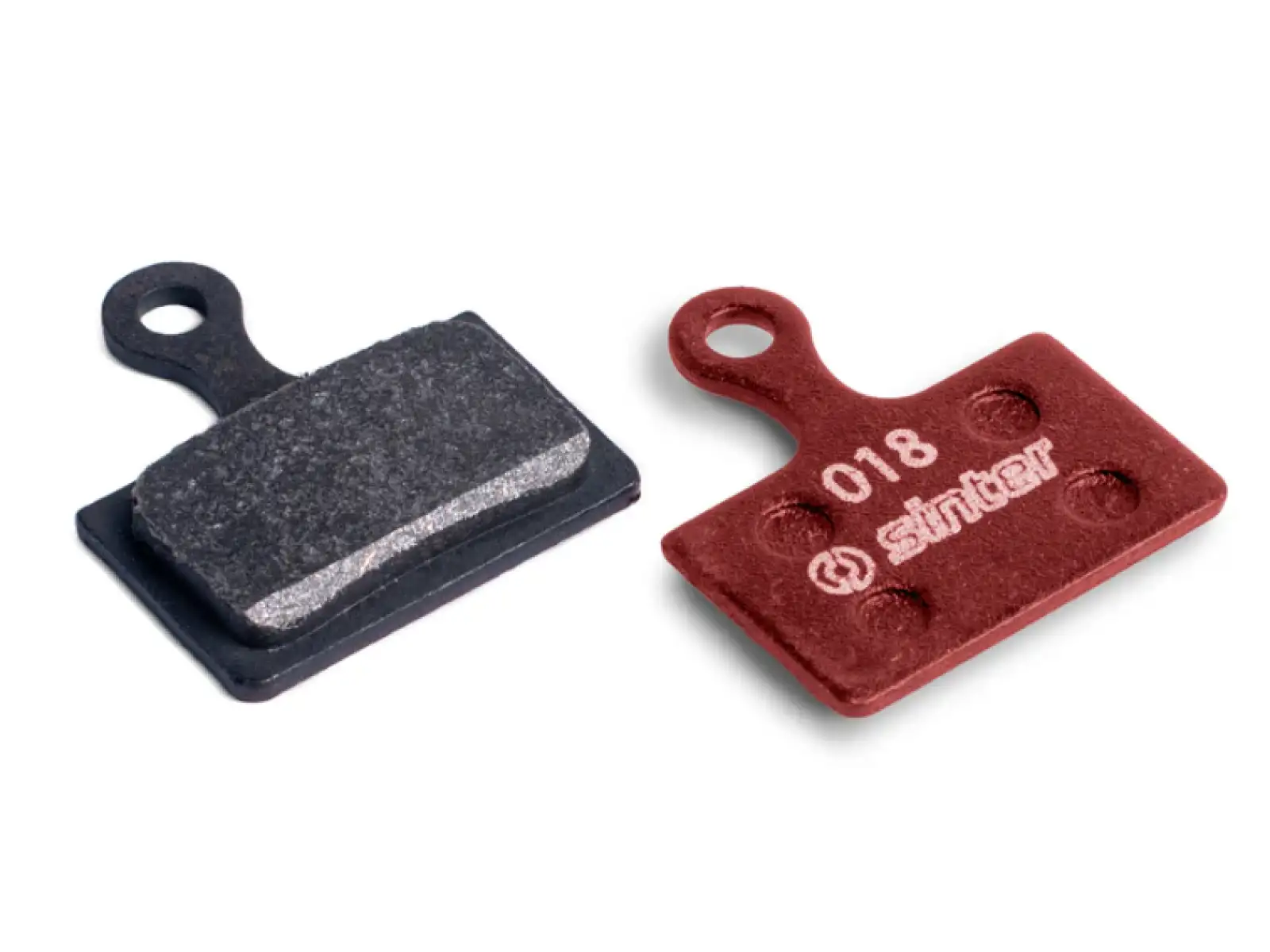 Sinter Shimano K Typ Bremsbeläge Polymer Rot
