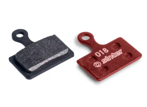 Sinter Shimano K Typ Bremsbeläge Polymer Rot