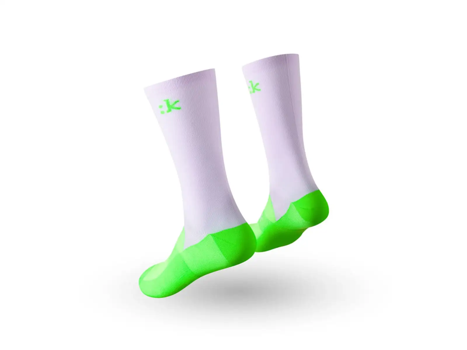Fizik Performance Fahrradsocken violett/Neongrün