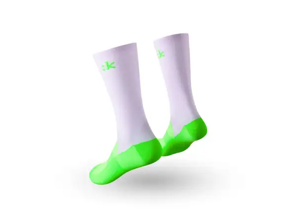 Fizik Performance Fahrradsocken violett/Neongrün