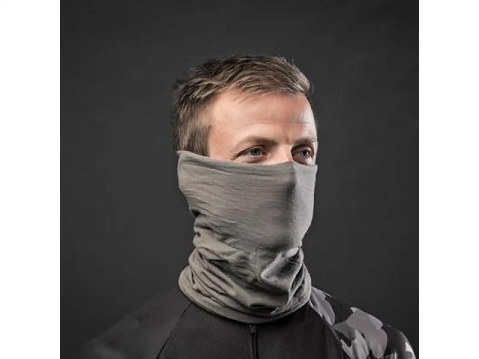 Grip Grab HeadGlove Merino Schal grau