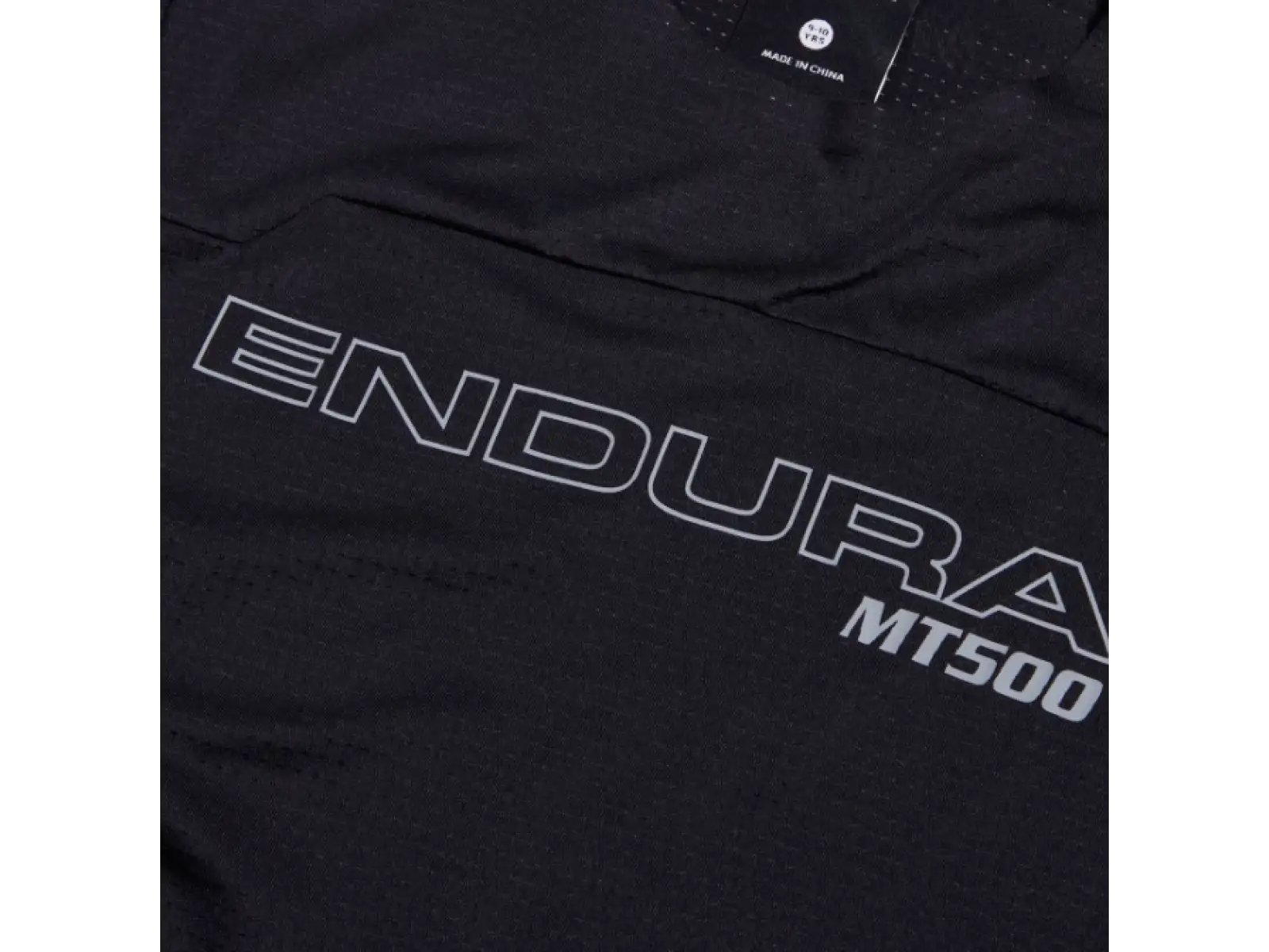 Endura MT500 Burner Kindertrikot Langarm Schwarz