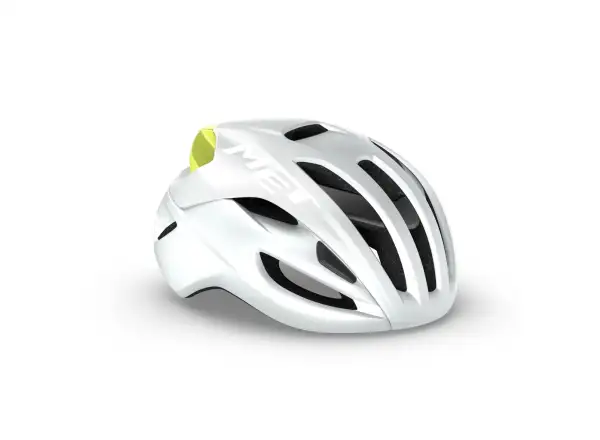 MET Rivale MIPS Helm Undyed White/Lime