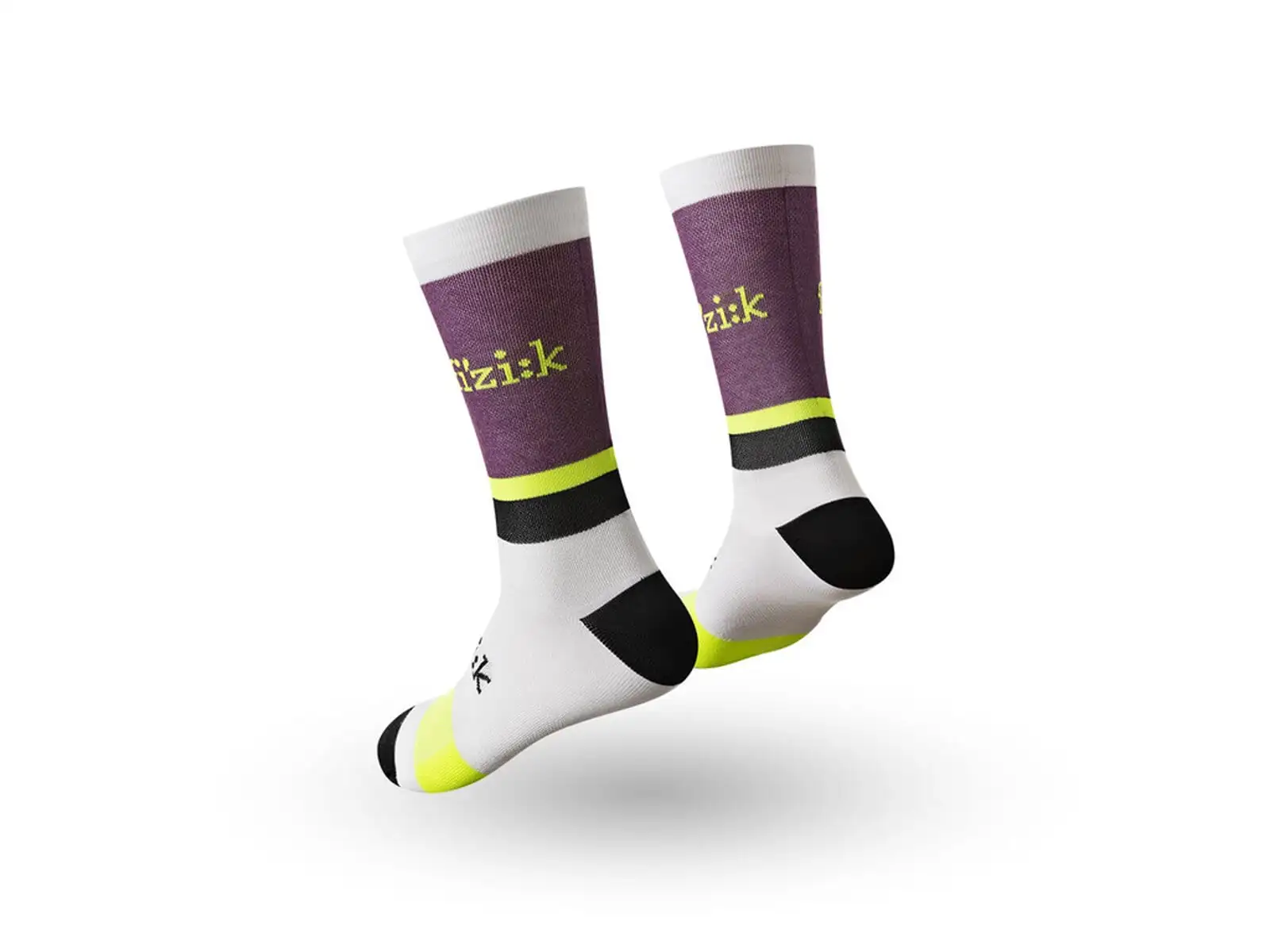 Fizik Team Edition Socken Lila/Weiß
