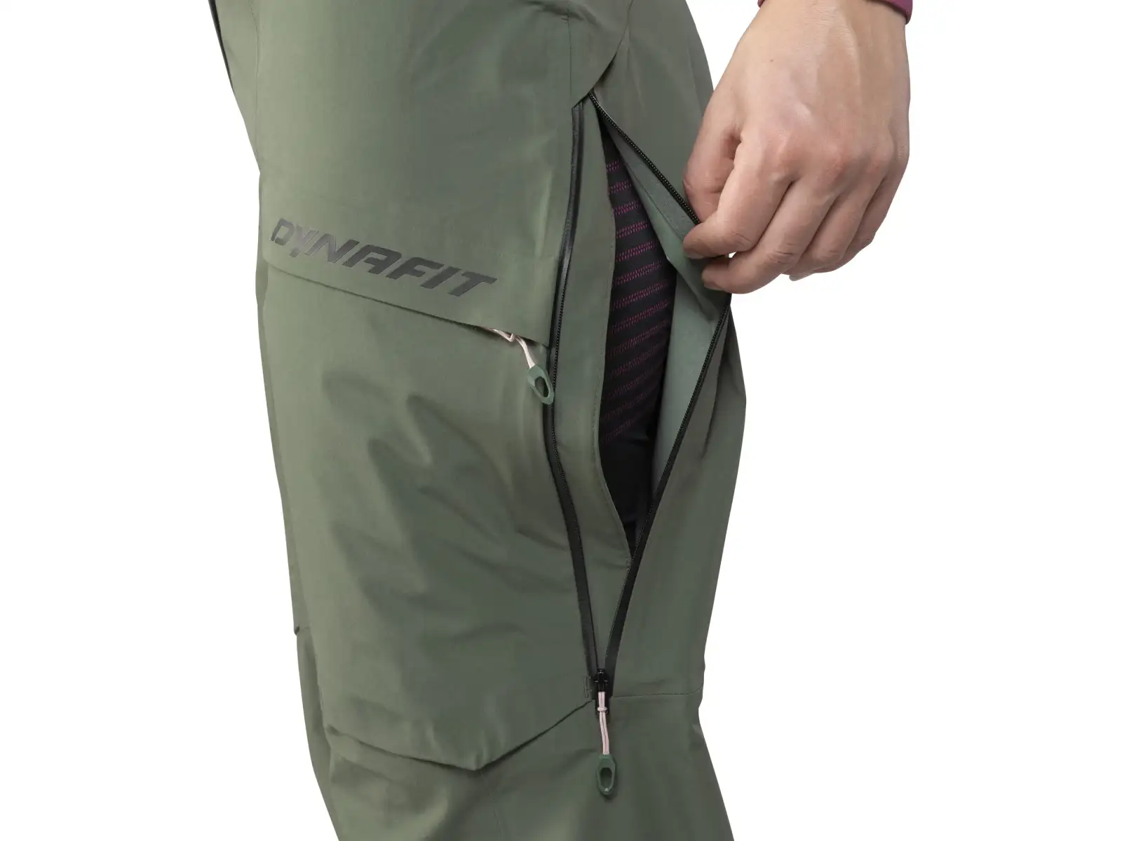 Dynafit Tigard 3L Stretch Damenhose Thyme