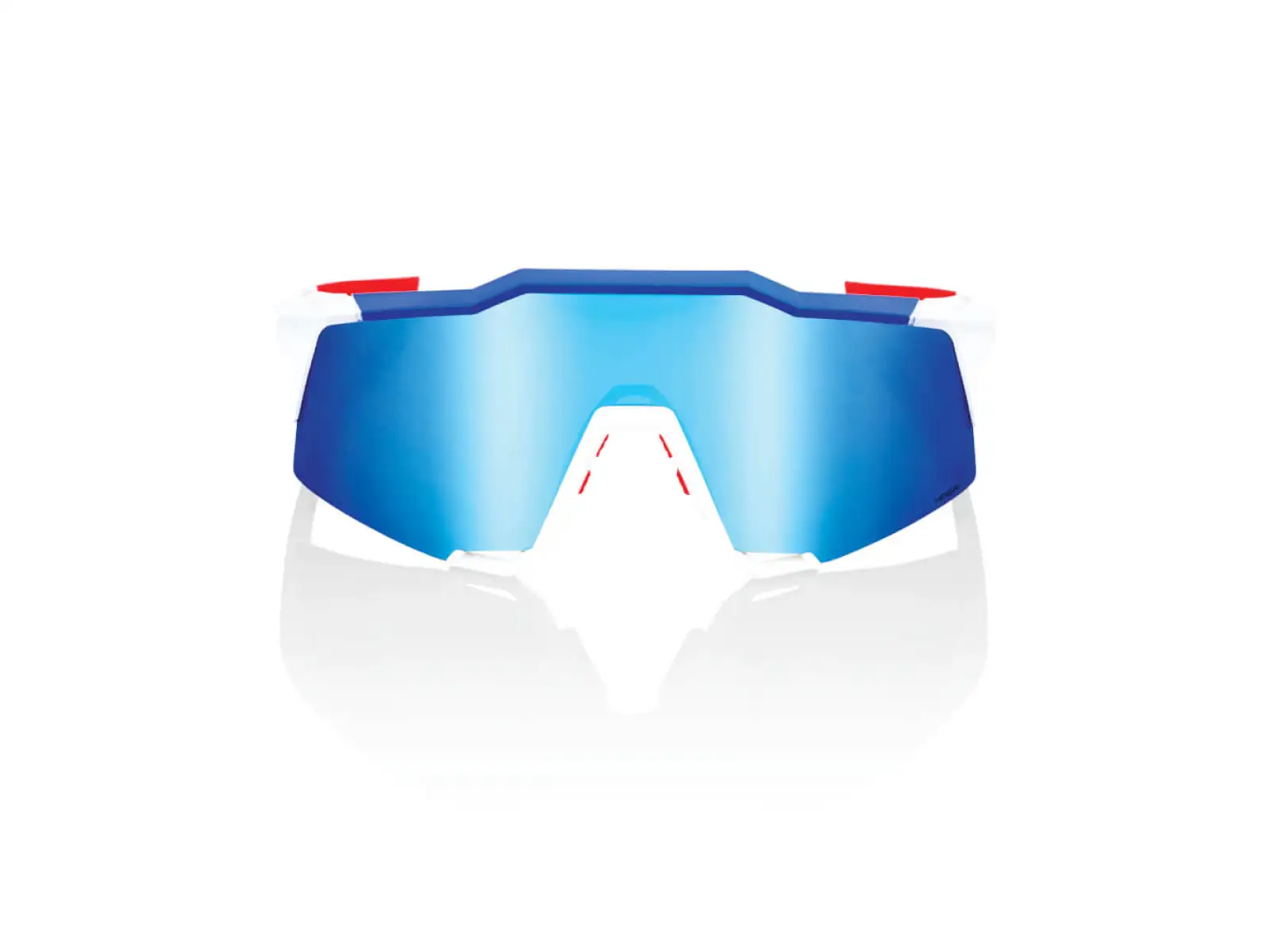100% Speedcraft Brille TotalEnergies Team Matt Weiß / HIPER Linse