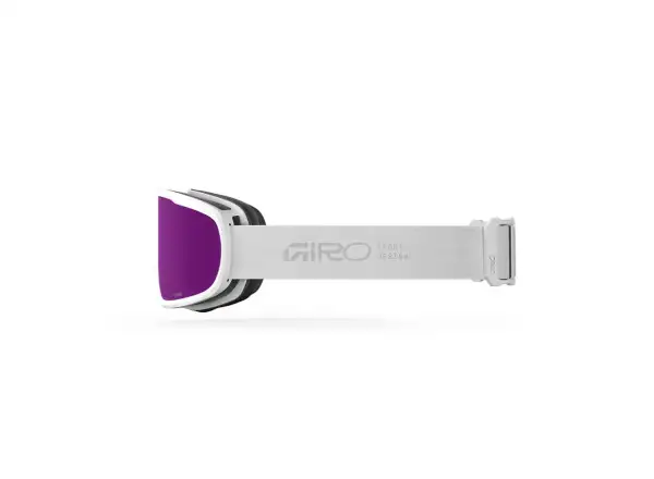 Giro Moxie Damen Skibrille weiß Stacked/Amber Pink/Yellow (2 Gläser)