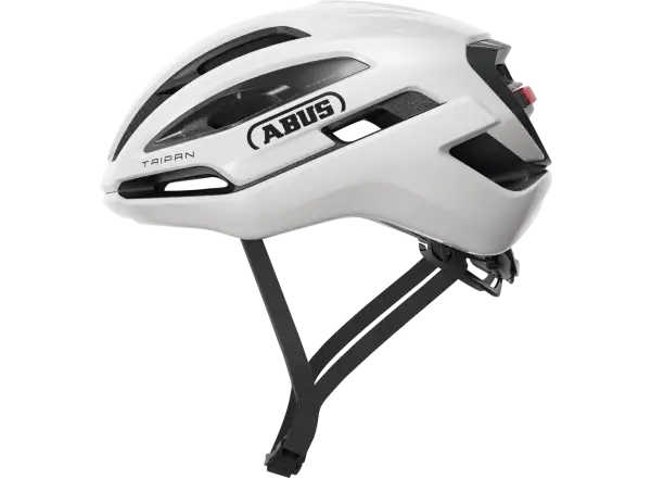 Abus Taipan LED Gravel-Helm Shiny White