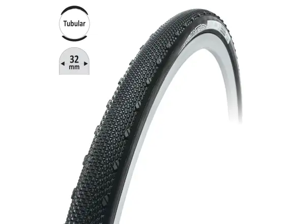 Tufo Dry Plus 32-622 Cyclocrossreifen Schwarz