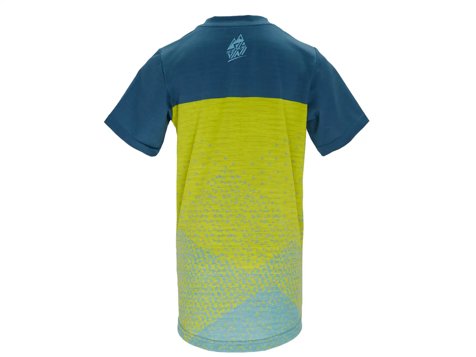 Silvini Denni Kinder Kurzarmtrikot, blau/neon