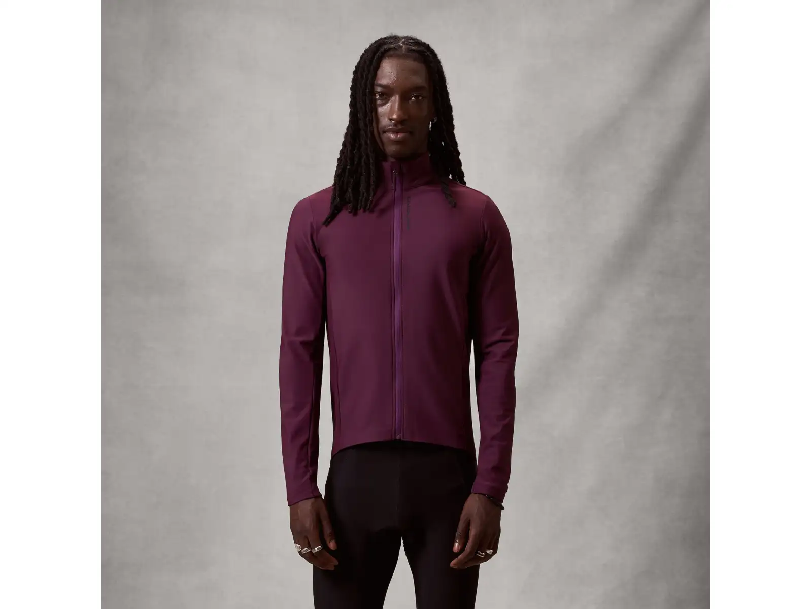 Endura Loop Ride Herrentrikot Langarm Black Cherry