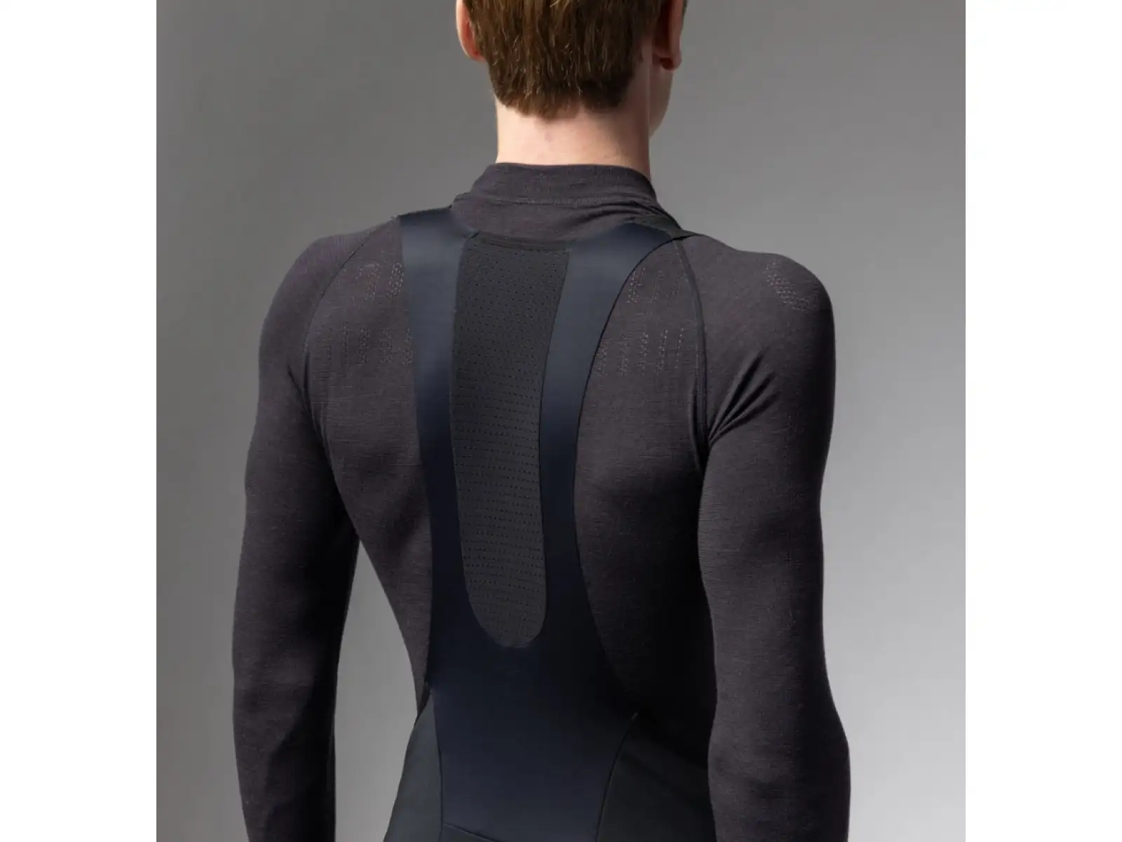 Alé R-EV1 Clima Warm Plus 2.0 Herren Winterhose mit Hosenträgern schwarz