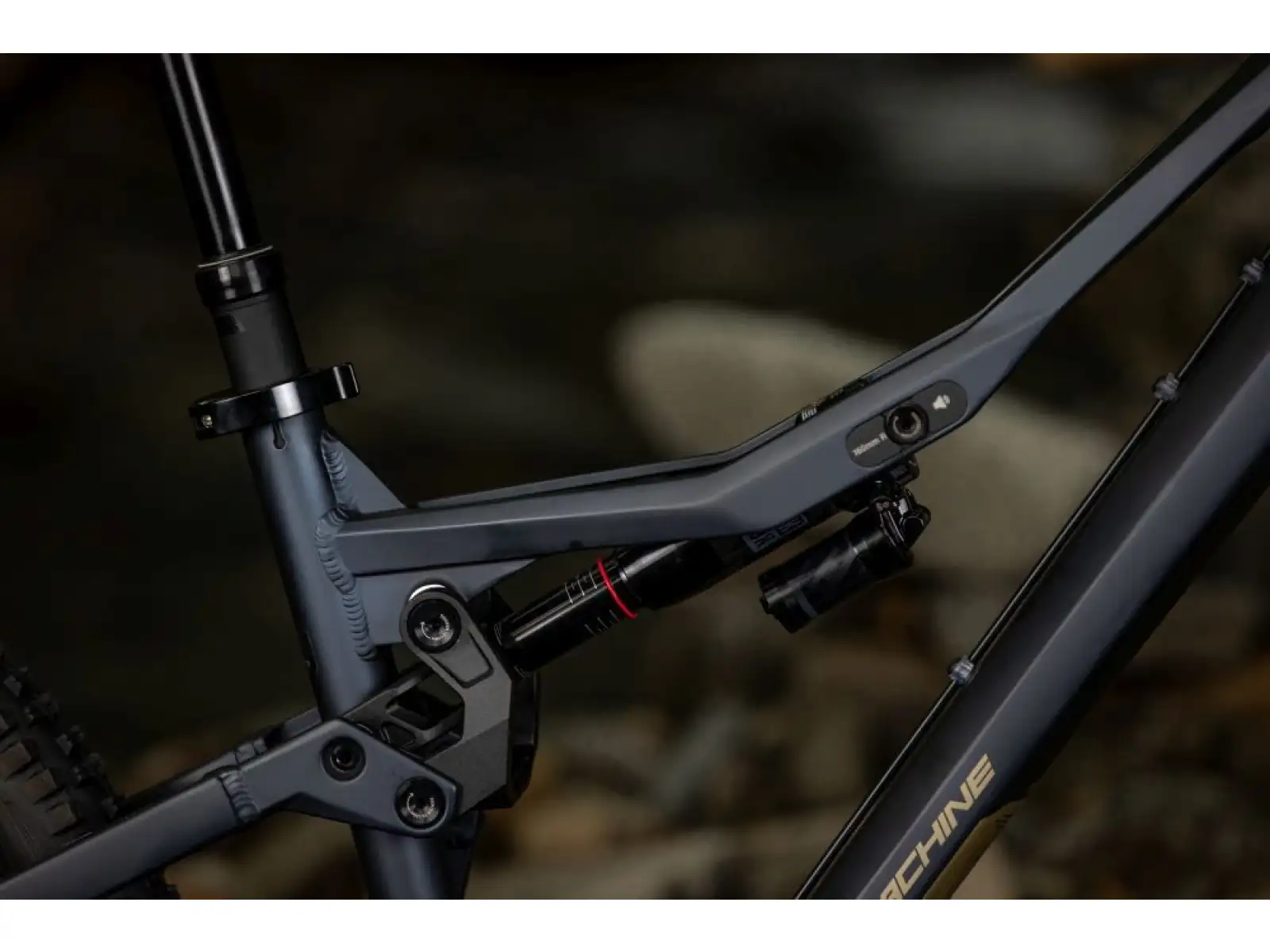 Rock Machine Whizz FS II 50 Mountainbike Matte Millionaire Blue