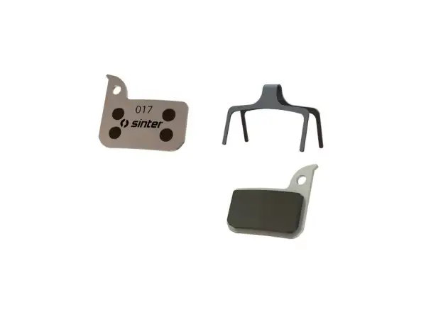 Sinter Sram Level, Road Bremsscheiben Polymer Rot.