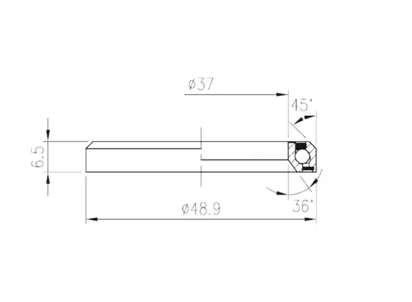 FSA IS-2-138 (MR031) 1 3/8" Steuersatz-Lager.
