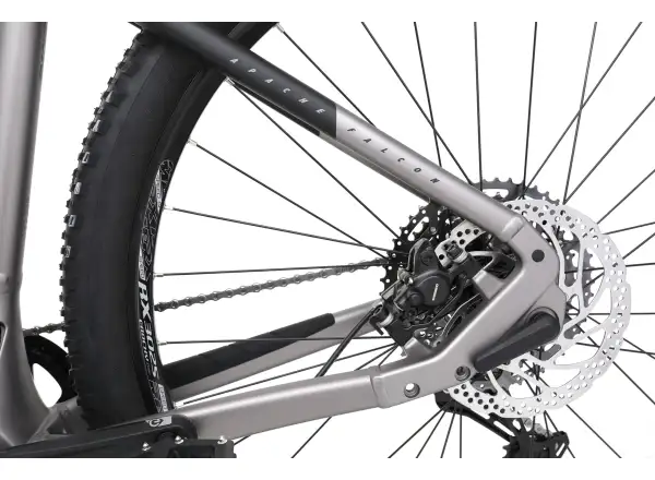 Apache Falcon 2 Bosch CX 800 Wh Mountain E-Bike grau