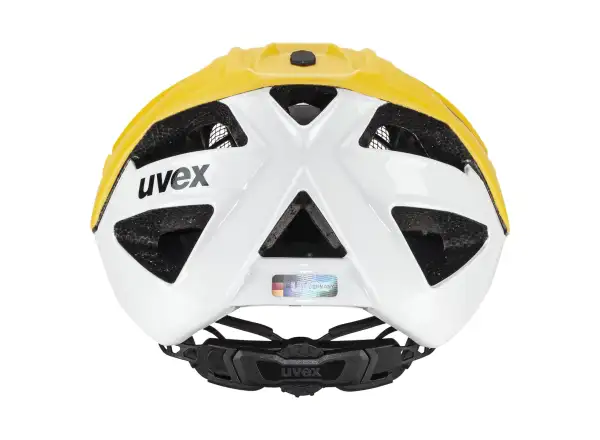Uvex Quatro CC Helm Sunbee/White Matt