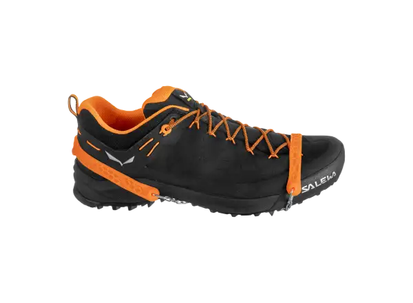 Die Salewa Ultraleicht Mountain Spike Steigeisen Orange.