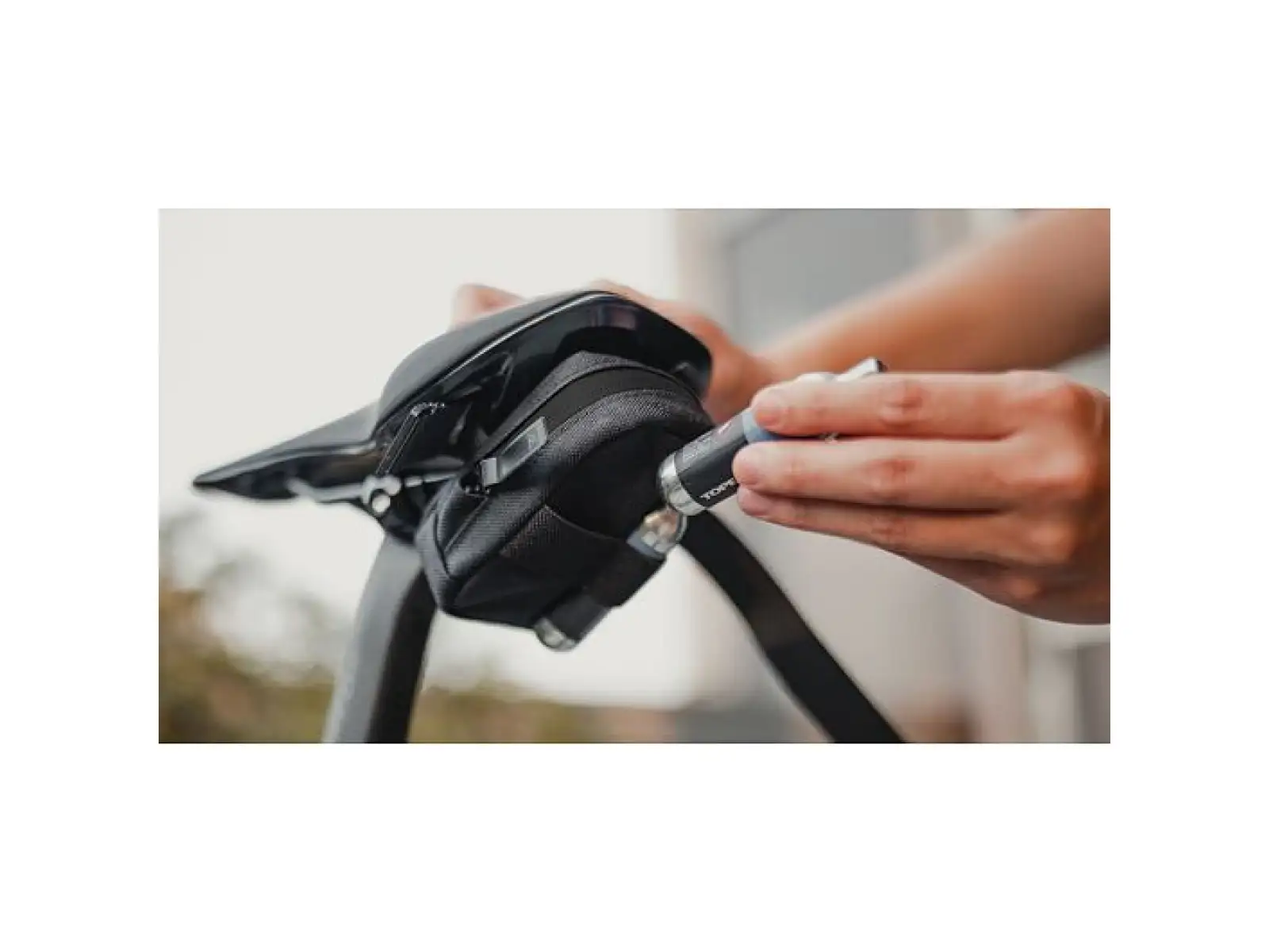 Topeak Elementa SeatBag S 0,3 l Satteltasche Schwarz