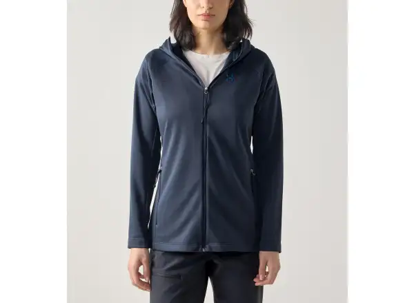 Haglöfs  Korp Mid Hood Damenpullover Tarn Blue