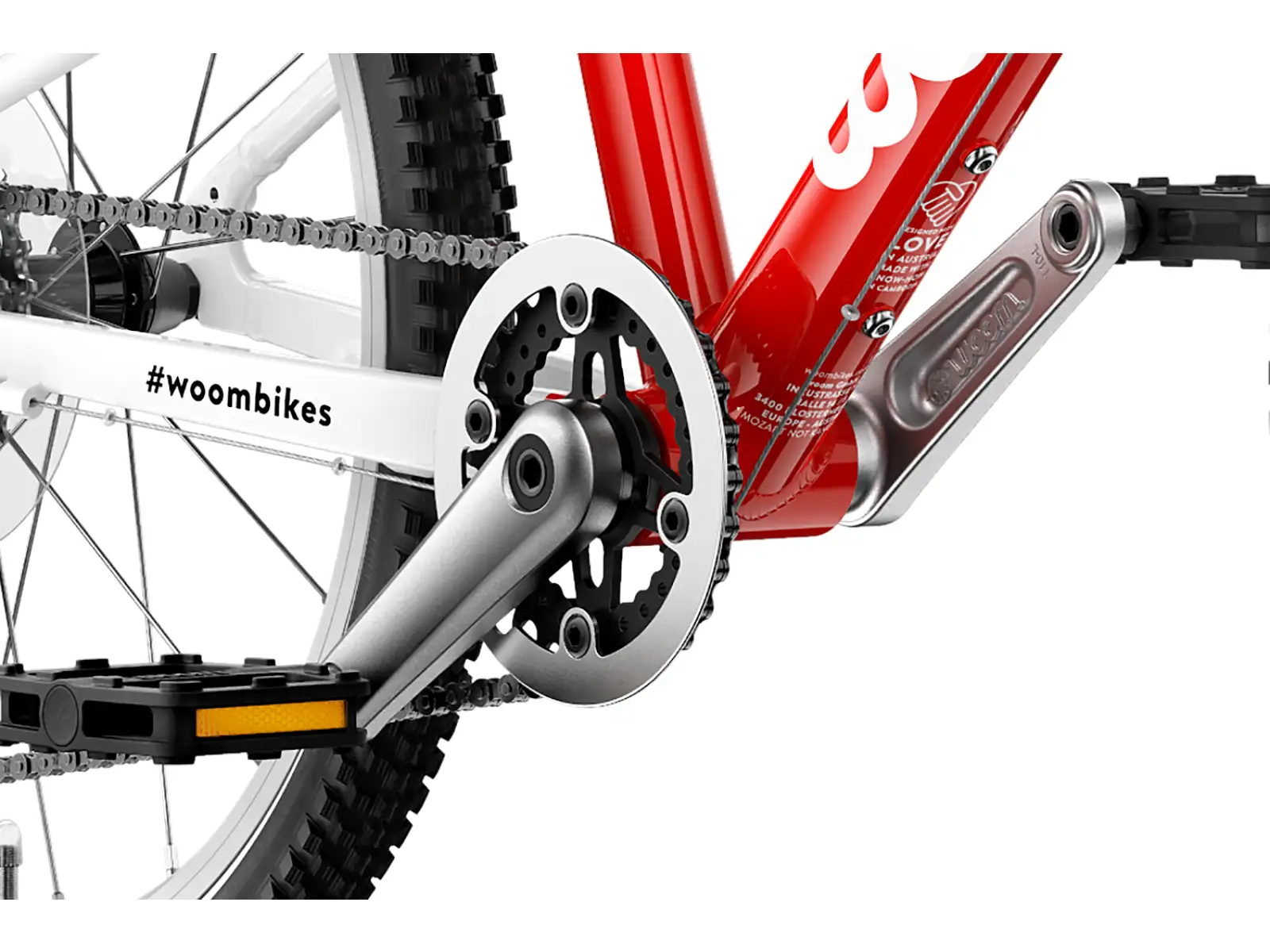 Woom 5 Rot 24 Kinderfahrrad
