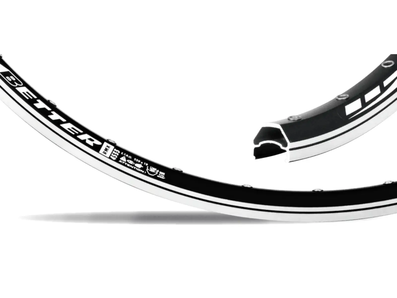 Remerx Better Felge MTB 26" V-Brake, schwarz