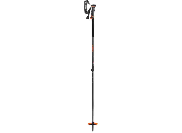 Leki Helicon Lite Tourenstöcke Dunkelanthrazit/Neonorange/Schwarz Größe 110 - 145 cm