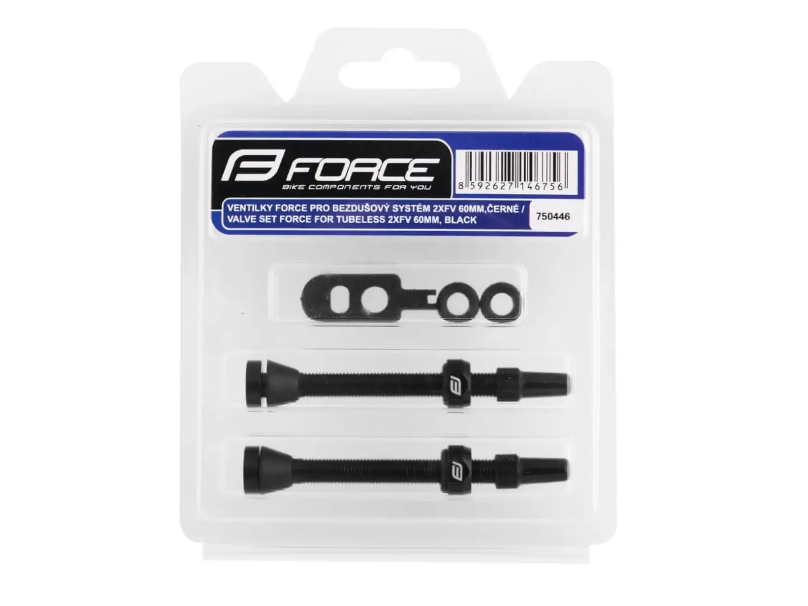 Force GAP Ventile für Tubeless-System 2xFV 60 mm