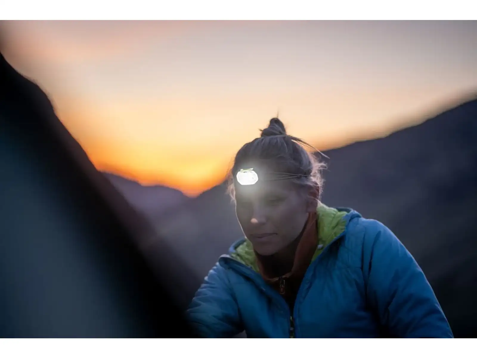 Petzl Swift LT Stirnlampe grün