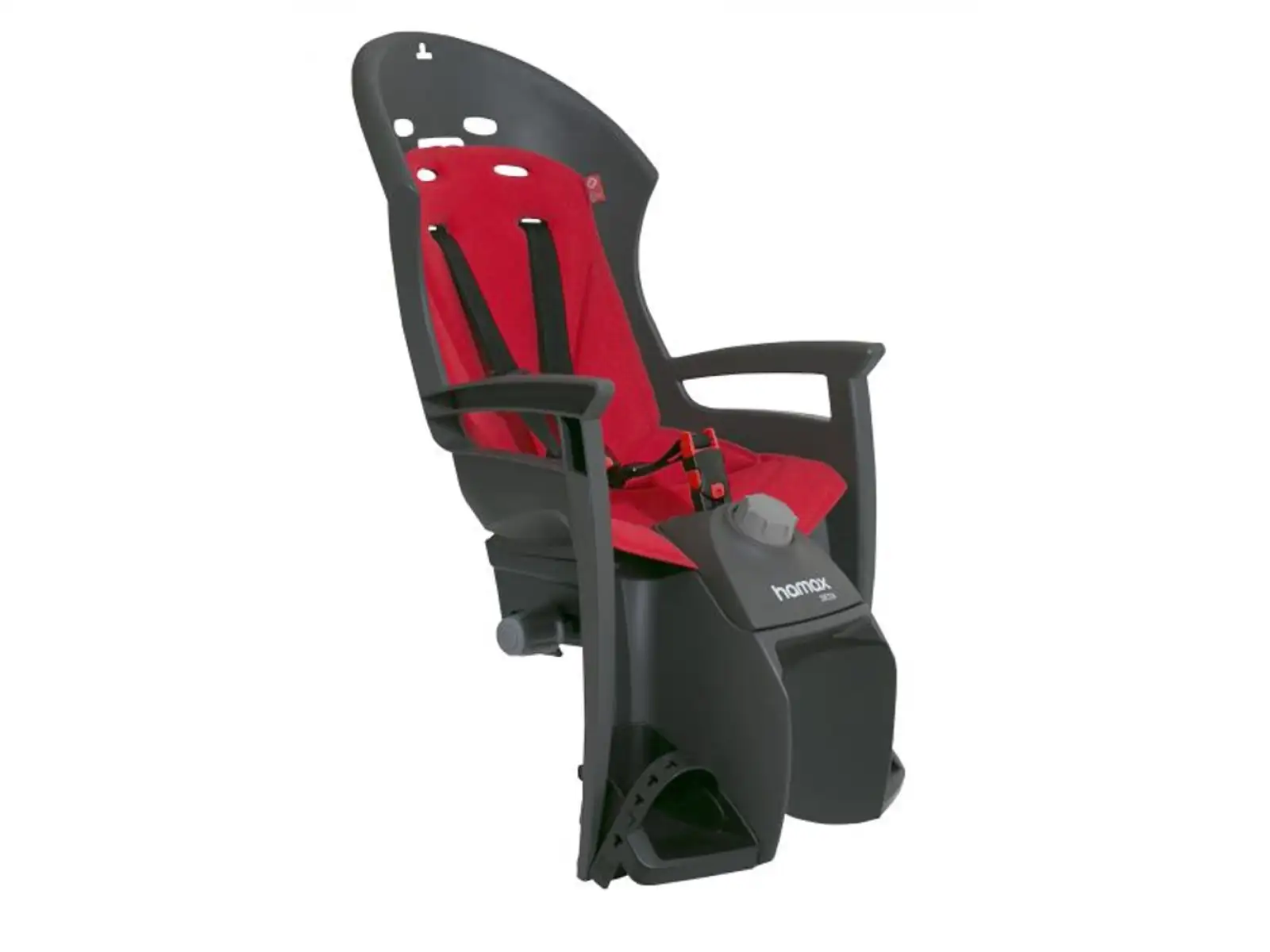 Hamax Siesta Plus Kindersitz dunkelgrau/rot