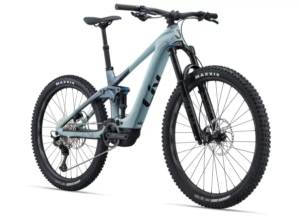 Liv Intrigue X Advanced E+ Elite 2 vollgefedertes Elektrofahrrad Soap Suds/Aged Denim