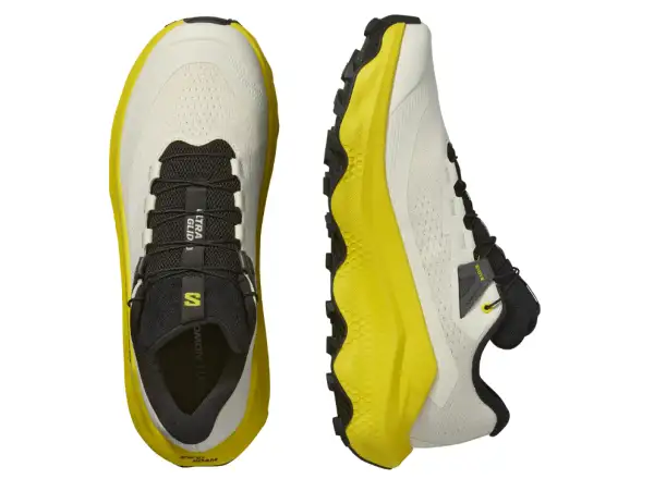 Salomon Ultra Glide 3 Herren-Laufschuhe Almond/Incaberry/Schwarz