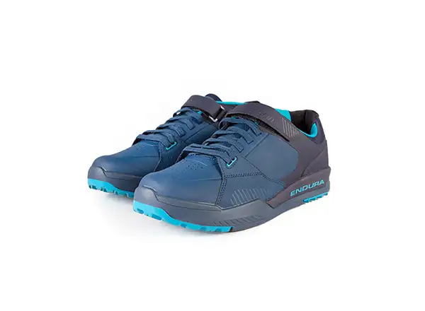 Endura MT500 Burner Clipless Herren-Radschuhe Marineblau