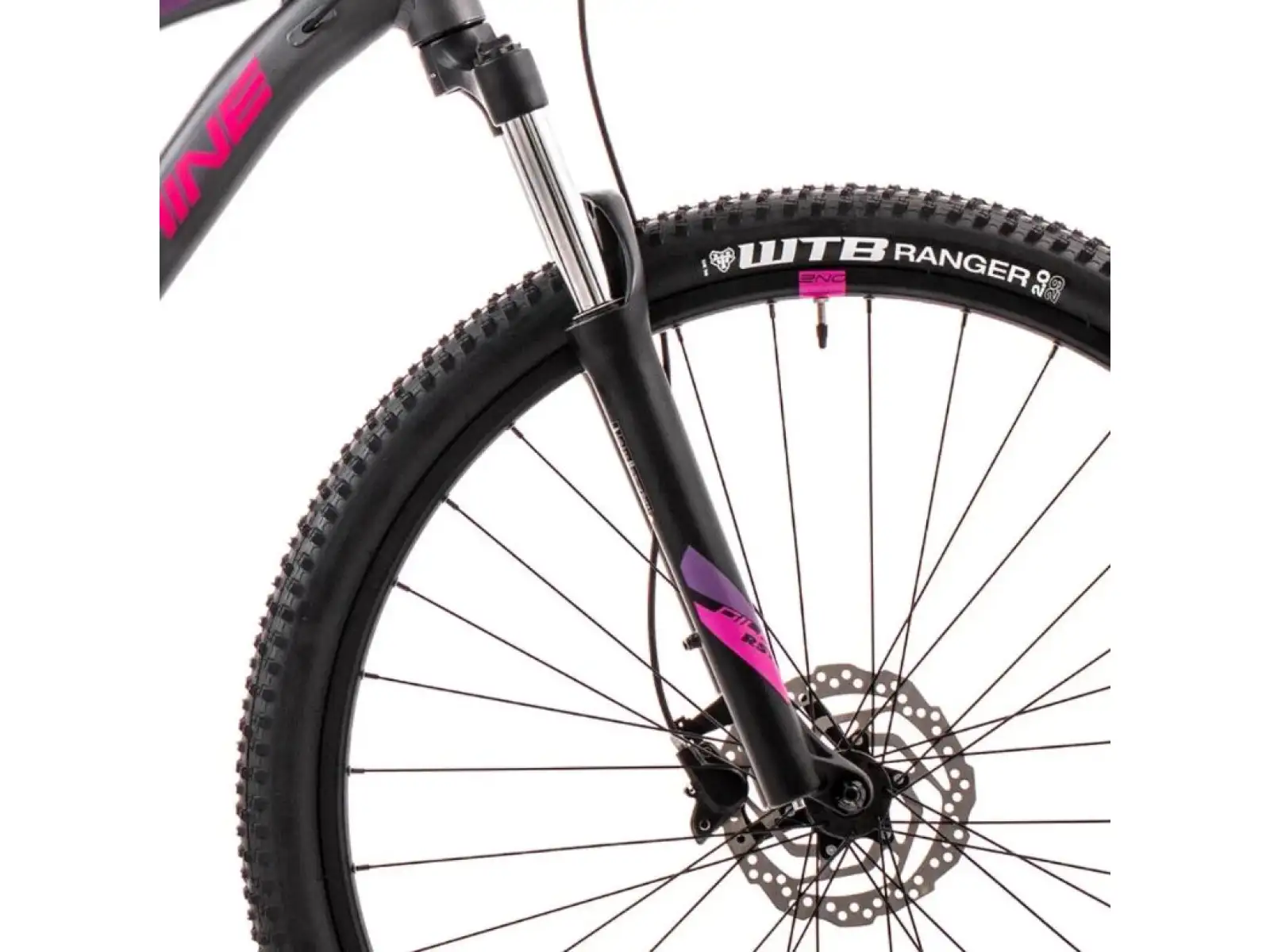 Rock Machine Catherine 10-29 matt Anthrazitgrau/Rosa/Violett Mountainbike