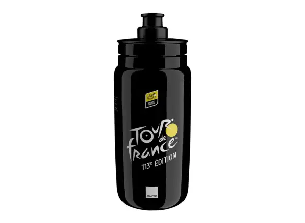 Elite Fly Team Tour de France Flasche 550 ml Black Map