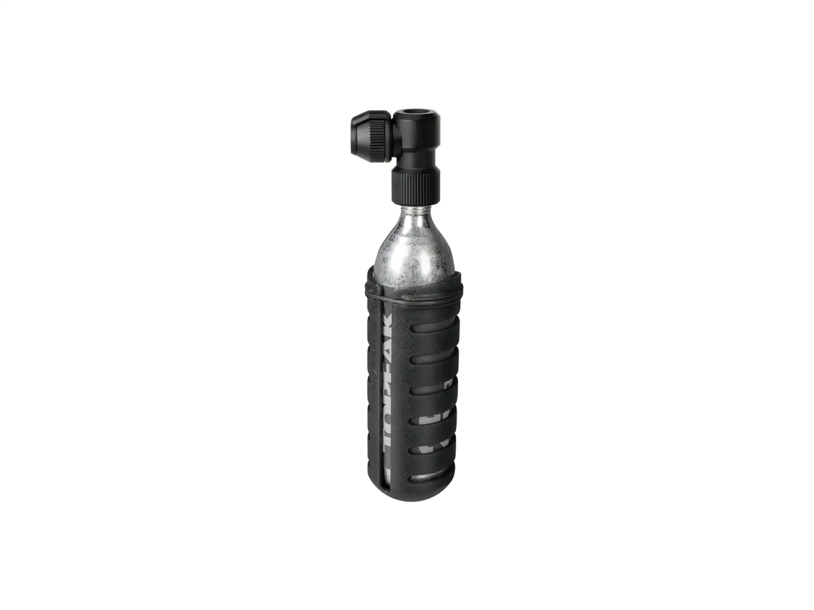Topeak Nano AirBooster L Pumpe schwarz + 25 g CO2 Kartusche