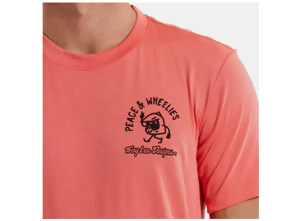 Troy Lee Designs Skyline Ride Tee Herren Trikot Kurzarm P&W Melon