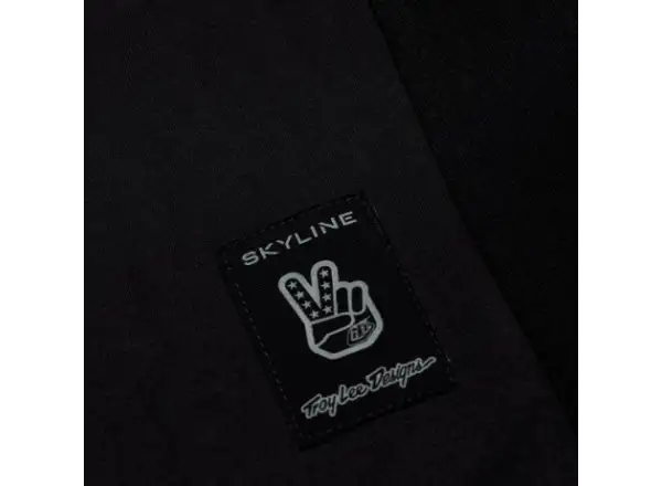 Troy Lee Designs Skyline Ride Tee Herren Jersey Langarm Signature Black