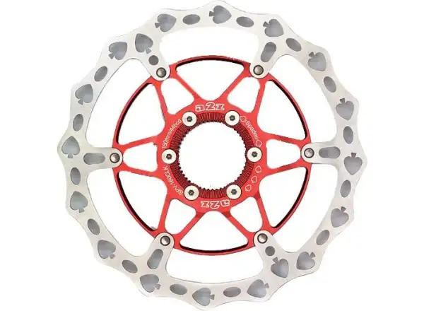 A2Z TY-SPV Centerlock Bremsscheibe 160 mm Rot