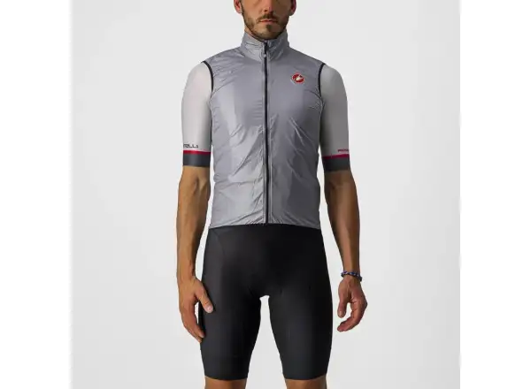 Castelli Aria Herren Weste Silver Gray