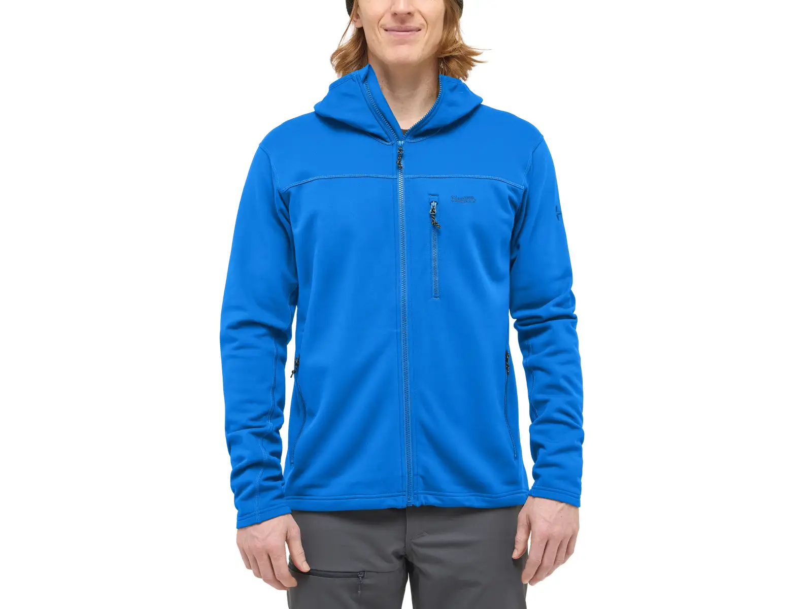 Haglöfs Rosson Mid Herren Sweatshirt Blau